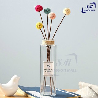 Bình bông lọ cắm hoa thuỷ tinh LỤC GIÁC 1 cành