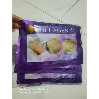Lột thay da sinh học collagen