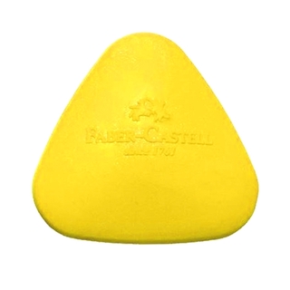 Gôm Grip Triangle - Faber-Castell 189024P - Mẫu 3 - Màu Vàng