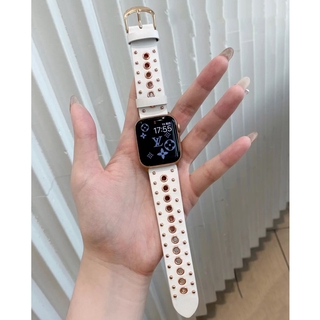 Dây Đeo Bằng Da Cho Đồng Hồ Apple Watch Series Se 6 5 4 3 2 1 38mm 40mm 44mm 42mm