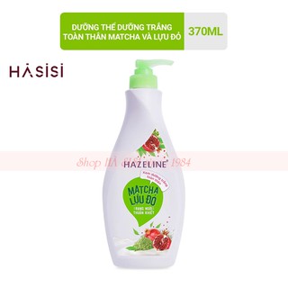 SỮA DƯỠNG THỂ HAZELINE Matcha - Lựu Đỏ (Xanh Lá)