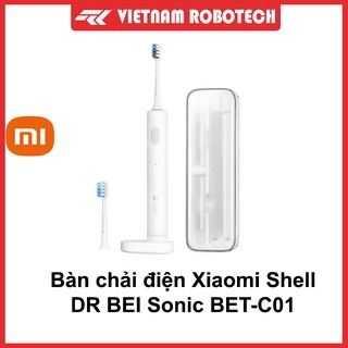 Bàn chải đánh răng, bàn chải điện Xiaomi Shell DR BEI Sonic BET-C01 - Đầu chải thay thế đủ loại -VIETNAM ROBOTECH