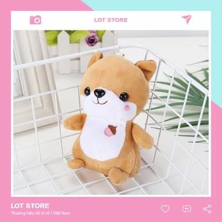 Móc khóa hình gấu treo balo túi xách siêu cute LOTSTORE MK20