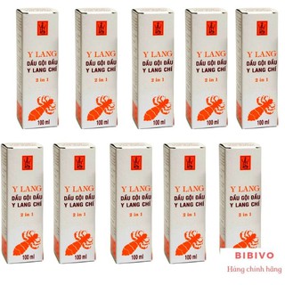 Combo 10 Chai Gội  Chí (Chấy) Dùng Là Hết - Cho Người Lớn Và Trẻ Em