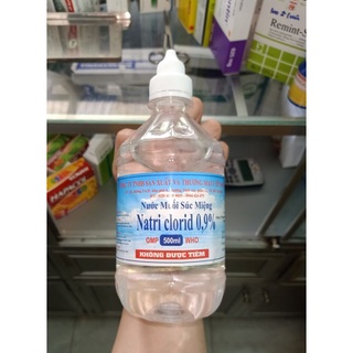 1 chai nước muối sinh lý