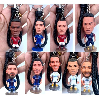 Móc khóa tượng cầu thủ Ronaldo, Messi, Pogba,Ibrahimovic...