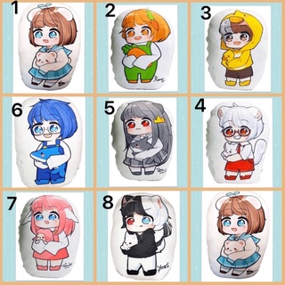 gấu bông hero team/gấu ôm hero team Among us 2 mặt ảnh
