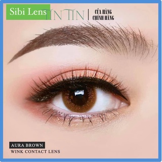 Lens Aura Brown - lens Chuẩn Thái  - Cam Kết Chính Hãng