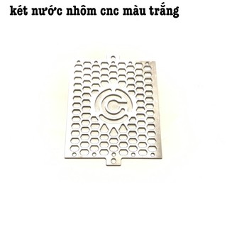 Bảo vệ két nước Raider FI nhôm cnc màu bạc pvn26