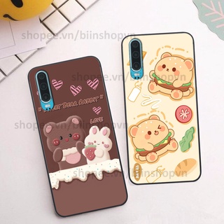 Ốp Huawei P30 / P30 Pro in hình gấu chocolate kẹo ngọt siêu đẹp siêu xinh