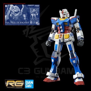 [P-Bandai] RG 1/144 RX-78-2 GUNDAM (TEAM BRIGHT CUSTOM) ĐỒ CHƠI MÔ HÌNH LẮP RÁP GUNDAM GUNPLA CHÍNH HÃNG NHẬT BẢN
