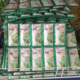 Dây 12 Gói Dầu Gội Clear Bạc Hà/Hoa Anh Đào 6g