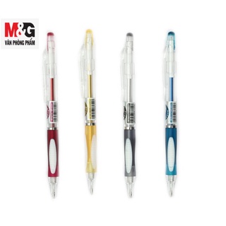 Bút Chì Bấm M&amp;G MP8221A 0.5mm thân trong có 4 màu , có hình con Gấu-1 cây(giao màu ngẫu nhiên)