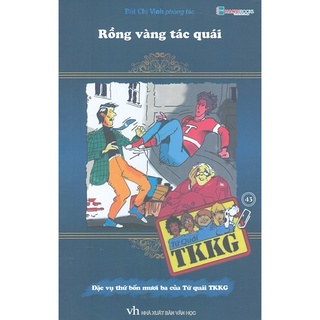 Sách - Tứ Quái TKKG 43 - Rồng Vàng Tác Quái