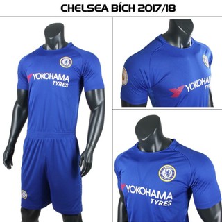 BỘ ĐÁ BÓNG CHELSEA THUN THÁI XANH BÍCH