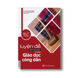 Sách - Bức Tốc Luyện Đề THPTQG 2020 môn Giáo Dục CÔng Dân + tặng kèm Booksmart
