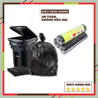 Túi bóng đen đựng rác thải gia đình, rác công nghiệp nilong Sài Gòn