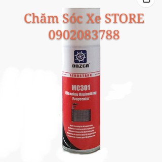 Dung Dịch Vệ Sinh Dàn Lạnh Ô Tô- Vệ Sinh Khử Trùng Dàn Lạnh Onzca MC301 Cleaning Hygienising Evaporator Chuẩn Châu Âu