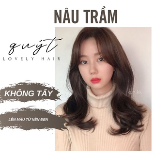 THUỐC NHUỘM TÓC PHỦ BẠC NÂU TRẦM+TẶNG OXY