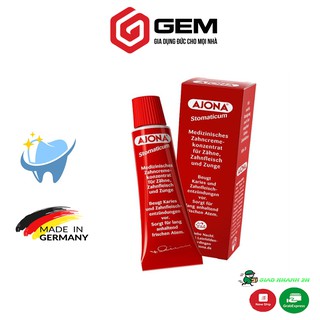 Kem đánh răng Ajona Kem đánh răng loại bỏ mảng bám [HÀNG Đức]
