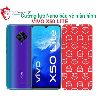 Vivo X50 Lite Cường lực Nano chống va đập chống trầy xước tốt