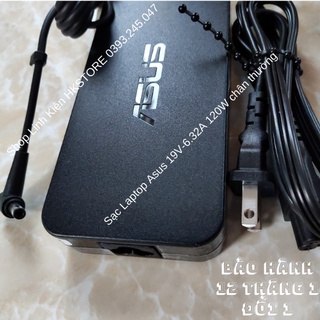 Sạc Laptop Asus 19V-6.32A 120W Chân Thường Asus GL551 GL552 GL553 G771 GL752 GL753 FX53 Q535 G551 X550 X580 X750 K750