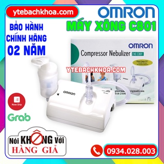 [CHÍNH HÃNG] MÁY XÔNG MŨI HỌNG OMRON C801 - BẢO HÀNH 02 NĂM