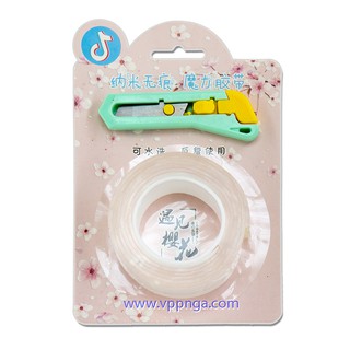 Băng keo 2 mặt trong 2,4cm (JD-4530-4)