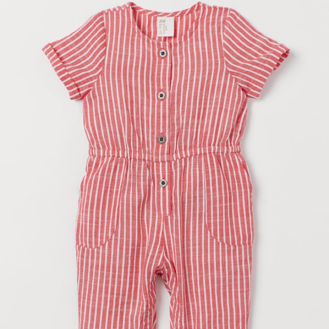 Jumsuit bé gái hm auth size 75,80