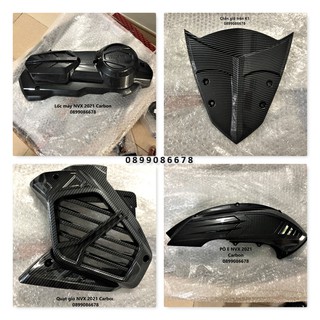 Phụ Kiện Ốp Carbon Xe Yamaha NVX / Aerox 2021 V2 - Đồ Chơi, Trang Trí, Bảo Vệ Xe Máy NVX Cacbon - Hàng Loại 1