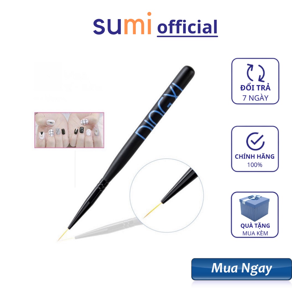 Cọ vẽ móng , cọ nét nail dingxi