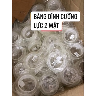 Băng keo dính trong suốt 2 mặt đa năng 2M