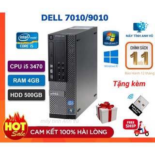 Cây Máy Tính Cũ Máy Bộ Văn Phòng Giá Rẻ - Dell Optiplex 7010/9010 ( I5 3470/4G/500G ) - Bảo Hành 12 Tháng