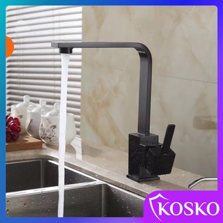 Vòi rửa chén inox 304 Nóng Lạnh Vòi rửa bát xoay 360 độ mạ sơn đen tĩnh điện (Bảo hành 12 tháng - 1 đổi 1 trong 7 ngày)