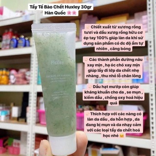 Tẩy da chết Huxley mini