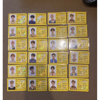thẻ hình ảnh ID card NCT Departure 2020