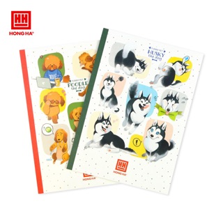 Vở kẻ ngang 120 trang Hồng Hà dán gáy mẫu mới
