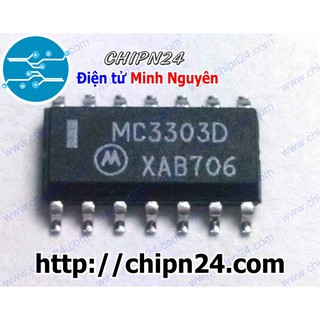 [1 CON] IC MC3303 SOP-14 (SMD Dán) (MC3303D 3303)