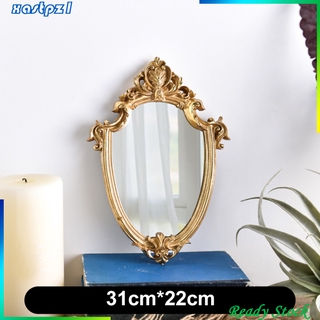 Gương Treo Tường Trang Trí Hình Oval Phong Cách Châu Âu