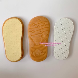 Đế giày nhựa cho bé (có sẵn lót, không đục sẵn lỗ)