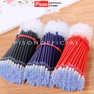 Set 20 Ruột bút mực gel Pison đen đỏ xanh – nhắn tin chọn màu – PVN1671 - 1 bộ