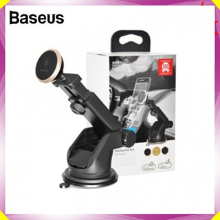Bộ Gía đỡ điện thoại trên xe hơi, ô tô đặt taplo cao cấp thương hiệu Baseus SULX - 2 màu: Vàng và Bạc - Hàng Nhập Khẩu