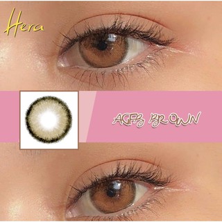 Kính áp tròng màu nâu 6 tháng AGFB (-0.00 đến-6.00), lens mắt cận có màu Hàn Quốc - Lens Optic