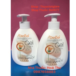 [ Kèm Quà Tặng ] Vệ sinh phụ nữ bà bầu Deba Intimate Care - Hoa cúc kim tiền dịu nhẹ ( 250 ml )