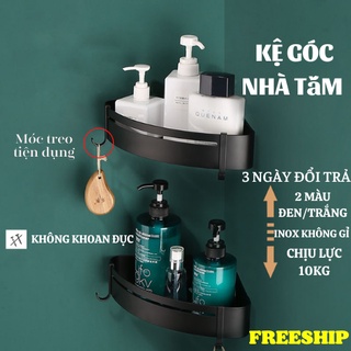 Kệ Để Đồ Nhà Tắm Kệ Góc Nhà Tắm Dán Tường Inox Không Gỉ, Chịu Lực Lớn PAPAA.HOME