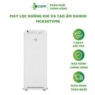[Mã ELHA10 giảm 6% đơn 5TR] Máy lọc không khí và tạo ẩm Daikin MCK55TVM6, bảo hành chĩnh hãng 12 tháng điện tử