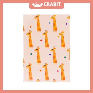 Vở kẻ ngang Crabit Zoo Hươu vàng 80 trang - Combo 2 cuốn