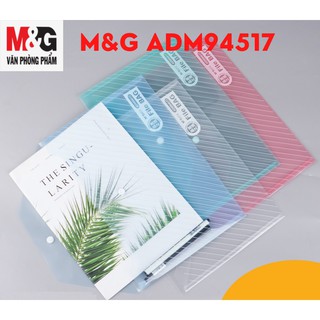 Bìa Hồ Sơ ADM94517 bìa nút có 04 màu trắng/đỏ/lá/xanh (giao màu ngẫu nhiên)