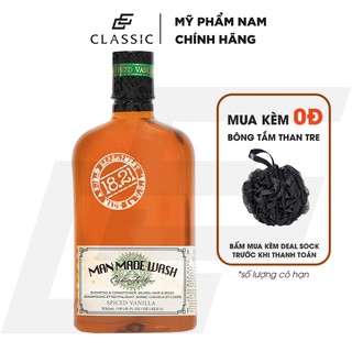 Sữa Tắm Gội 18.21 Man Made Wash Spiced Vanilla 510ml