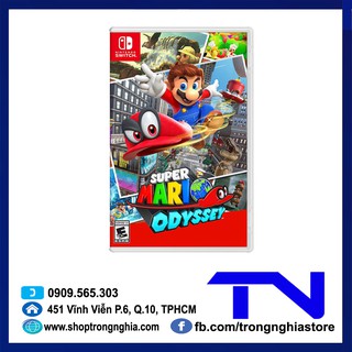 [Mã ELHAMS5 giảm 6% đơn 300K] Game Switch - Super Mario Odyssey